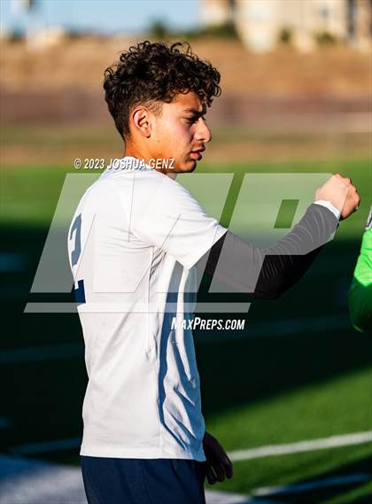 Thumbnail 2 in Vista PEAK Prep @ Rampart (CHSAA 5A Round 1) photogallery.