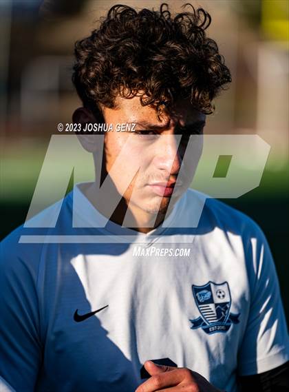 Thumbnail 1 in Vista PEAK Prep @ Rampart (CHSAA 5A Round 1) photogallery.