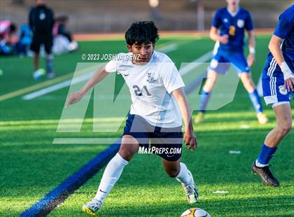 Thumbnail 2 in Vista PEAK Prep @ Rampart (CHSAA 5A Round 1) photogallery.