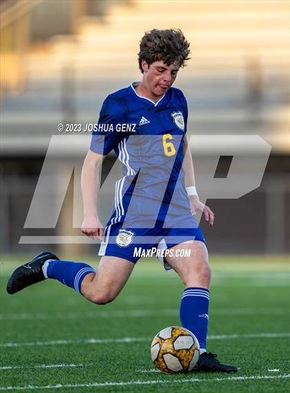 Thumbnail 1 in Vista PEAK Prep @ Rampart (CHSAA 5A Round 1) photogallery.