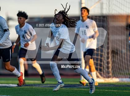 Thumbnail 3 in Vista PEAK Prep @ Rampart (CHSAA 5A Round 1) photogallery.