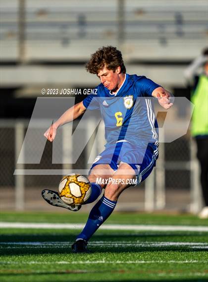 Thumbnail 3 in Vista PEAK Prep @ Rampart (CHSAA 5A Round 1) photogallery.