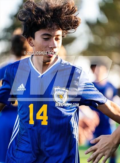 Thumbnail 3 in Vista PEAK Prep @ Rampart (CHSAA 5A Round 1) photogallery.