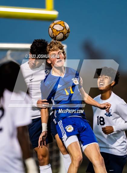 Thumbnail 1 in Vista PEAK Prep @ Rampart (CHSAA 5A Round 1) photogallery.