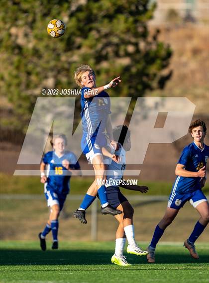 Thumbnail 3 in Vista PEAK Prep @ Rampart (CHSAA 5A Round 1) photogallery.