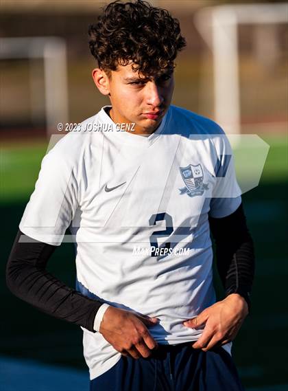 Thumbnail 3 in Vista PEAK Prep @ Rampart (CHSAA 5A Round 1) photogallery.
