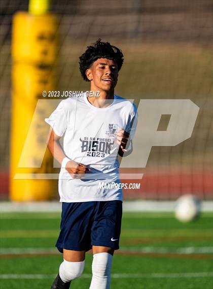 Thumbnail 2 in Vista PEAK Prep @ Rampart (CHSAA 5A Round 1) photogallery.