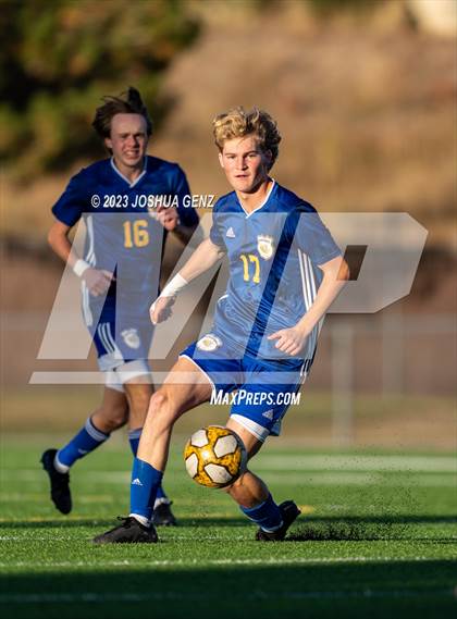 Thumbnail 2 in Vista PEAK Prep @ Rampart (CHSAA 5A Round 1) photogallery.