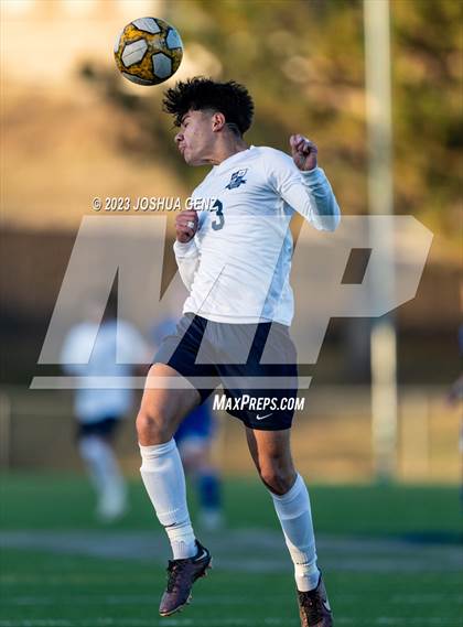 Thumbnail 2 in Vista PEAK Prep @ Rampart (CHSAA 5A Round 1) photogallery.