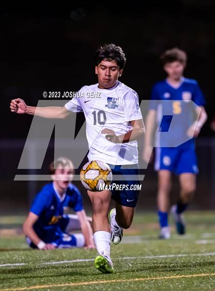 Thumbnail 1 in Vista PEAK Prep @ Rampart (CHSAA 5A Round 1) photogallery.