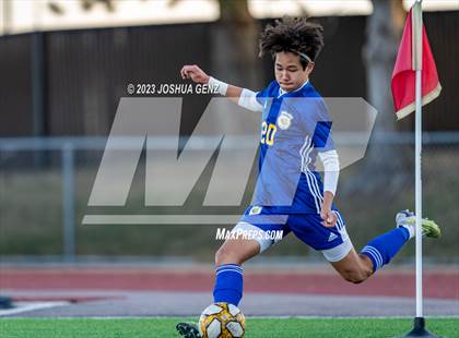 Thumbnail 1 in Vista PEAK Prep @ Rampart (CHSAA 5A Round 1) photogallery.
