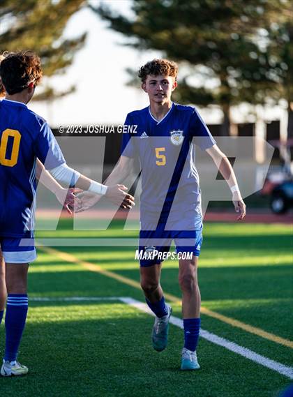 Thumbnail 2 in Vista PEAK Prep @ Rampart (CHSAA 5A Round 1) photogallery.