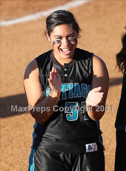Thumbnail 2 in Santiago vs. Canyon (CIF SS D1 Final) photogallery.