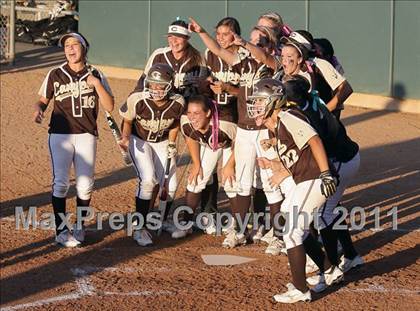 Thumbnail 2 in Santiago vs. Canyon (CIF SS D1 Final) photogallery.