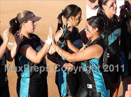 Thumbnail 2 in Santiago vs. Canyon (CIF SS D1 Final) photogallery.