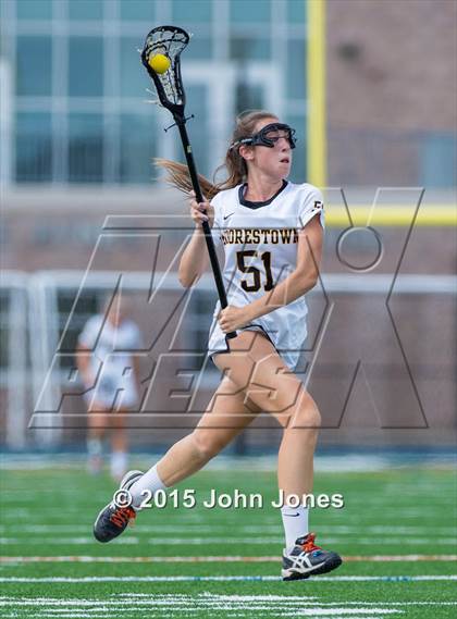 Thumbnail 2 in Morristown vs Moorestown (NJSIAA Final) photogallery.