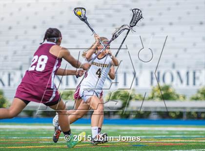 Thumbnail 1 in Morristown vs Moorestown (NJSIAA Final) photogallery.