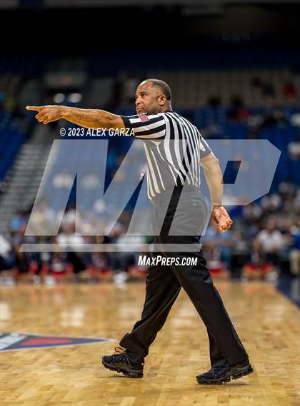 Thumbnail 3 in Kimball vs Veterans Memorial (UIL 5A Basketball Semifinal)  photogallery.