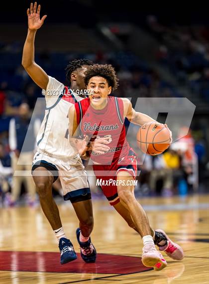 Thumbnail 3 in Kimball vs Veterans Memorial (UIL 5A Basketball Semifinal)  photogallery.