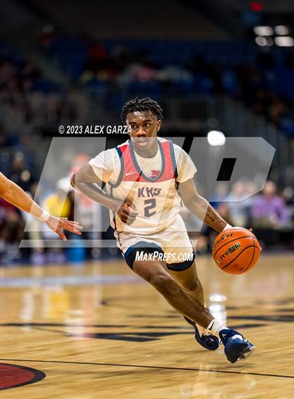 Thumbnail 1 in Kimball vs Veterans Memorial (UIL 5A Basketball Semifinal)  photogallery.