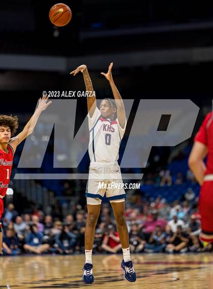 Thumbnail 3 in Kimball vs Veterans Memorial (UIL 5A Basketball Semifinal)  photogallery.