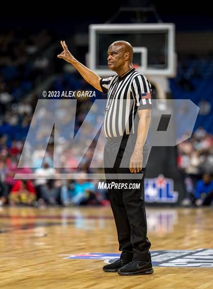 Thumbnail 1 in Kimball vs Veterans Memorial (UIL 5A Basketball Semifinal)  photogallery.