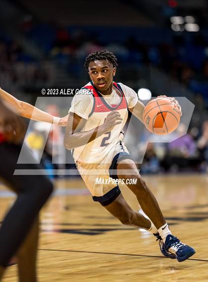 Thumbnail 2 in Kimball vs Veterans Memorial (UIL 5A Basketball Semifinal)  photogallery.
