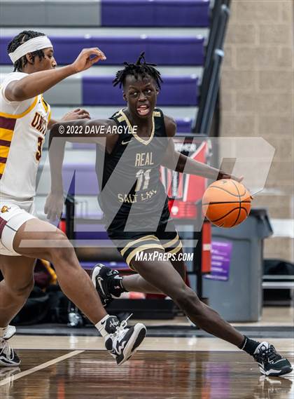 Thumbnail 1 in Real Salt Lake Academy vs. Beaumont United (Utah Holiday Hoopfest) photogallery.