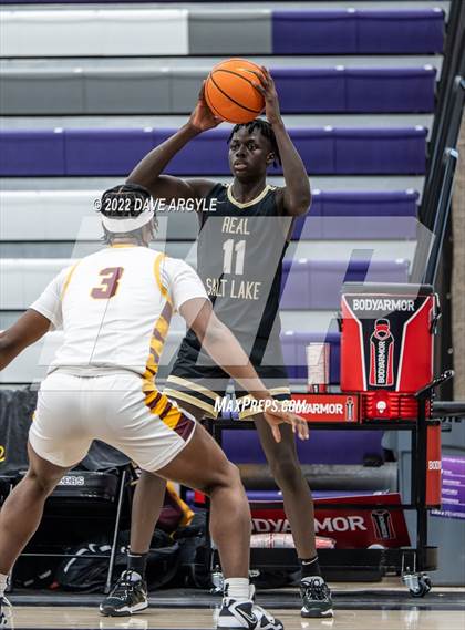 Thumbnail 3 in Real Salt Lake Academy vs. Beaumont United (Utah Holiday Hoopfest) photogallery.