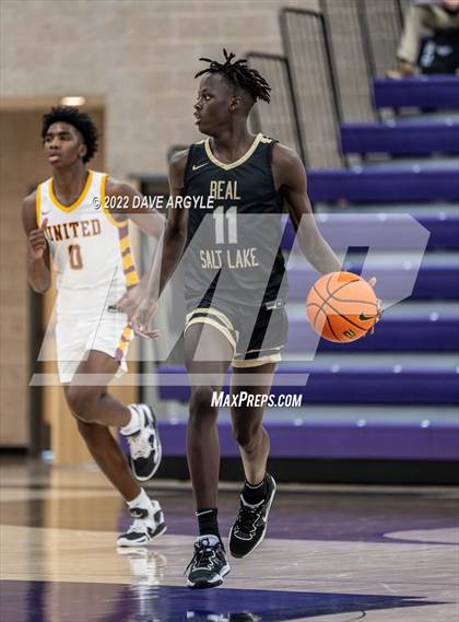 Thumbnail 2 in Real Salt Lake Academy vs. Beaumont United (Utah Holiday Hoopfest) photogallery.