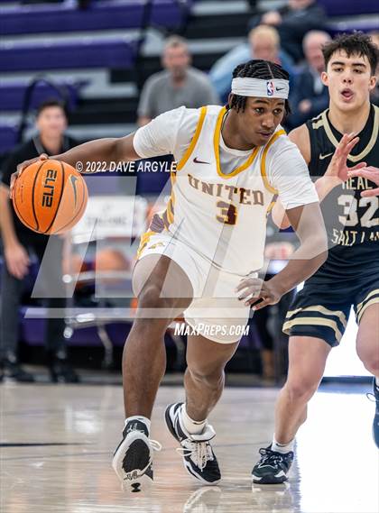 Thumbnail 2 in Real Salt Lake Academy vs. Beaumont United (Utah Holiday Hoopfest) photogallery.