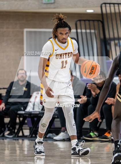 Thumbnail 2 in Real Salt Lake Academy vs. Beaumont United (Utah Holiday Hoopfest) photogallery.