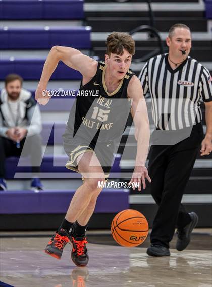 Thumbnail 3 in Real Salt Lake Academy vs. Beaumont United (Utah Holiday Hoopfest) photogallery.