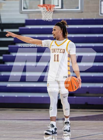 Thumbnail 2 in Real Salt Lake Academy vs. Beaumont United (Utah Holiday Hoopfest) photogallery.