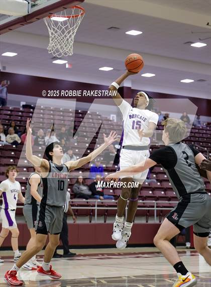 Thumbnail 2 in Lovejoy vs. Hallsville (UIL 5A D II Bi-District Playoff) photogallery.