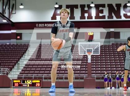 Thumbnail 2 in Lovejoy vs. Hallsville (UIL 5A D II Bi-District Playoff) photogallery.