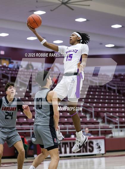 Thumbnail 2 in Lovejoy vs. Hallsville (UIL 5A D II Bi-District Playoff) photogallery.