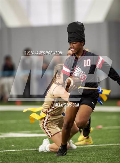Thumbnail 1 in Florida State University High School vs Baldwin (Jaguars Preseason Classic) photogallery.