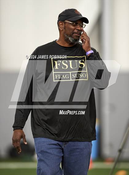 Thumbnail 2 in Florida State University High School vs Baldwin (Jaguars Preseason Classic) photogallery.