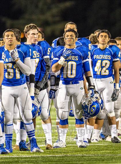 Thumbnail 1 in Serra [Junipero] vs. Archbishop Mitty (CIF CCS Open Division Final) photogallery.