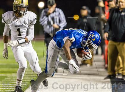Thumbnail 1 in Serra [Junipero] vs. Archbishop Mitty (CIF CCS Open Division Final) photogallery.