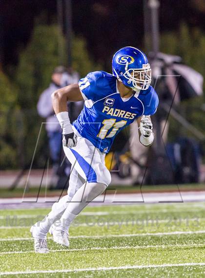 Thumbnail 2 in Serra [Junipero] vs. Archbishop Mitty (CIF CCS Open Division Final) photogallery.