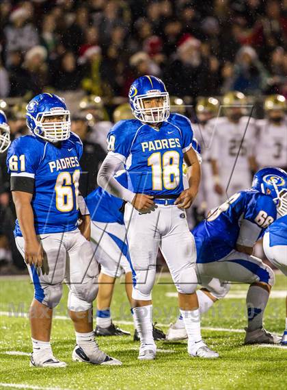 Thumbnail 2 in Serra [Junipero] vs. Archbishop Mitty (CIF CCS Open Division Final) photogallery.