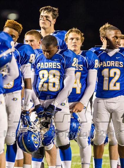 Thumbnail 2 in Serra [Junipero] vs. Archbishop Mitty (CIF CCS Open Division Final) photogallery.