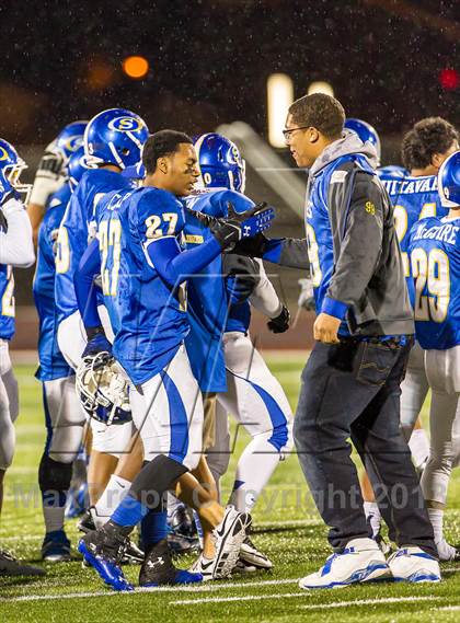 Thumbnail 2 in Serra [Junipero] vs. Archbishop Mitty (CIF CCS Open Division Final) photogallery.