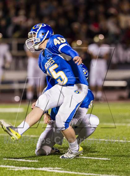 Thumbnail 2 in Serra [Junipero] vs. Archbishop Mitty (CIF CCS Open Division Final) photogallery.