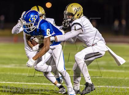 Thumbnail 2 in Serra [Junipero] vs. Archbishop Mitty (CIF CCS Open Division Final) photogallery.