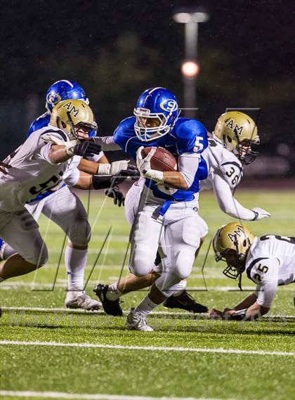 Thumbnail 2 in Serra [Junipero] vs. Archbishop Mitty (CIF CCS Open Division Final) photogallery.