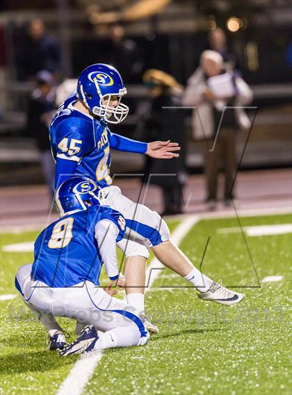 Thumbnail 1 in Serra [Junipero] vs. Archbishop Mitty (CIF CCS Open Division Final) photogallery.
