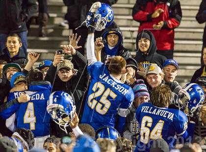 Thumbnail 2 in Serra [Junipero] vs. Archbishop Mitty (CIF CCS Open Division Final) photogallery.